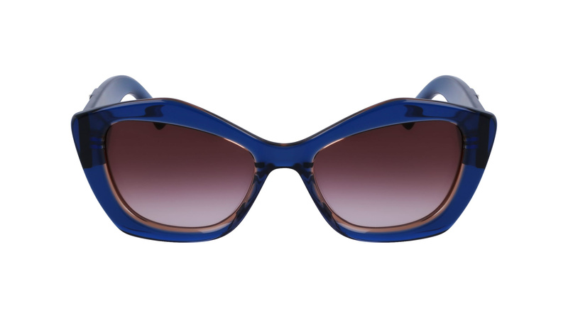 Okulary KARL LAGERFELD KL6127S521842. Okulary przeciwsłoneczne, Kolor niebieski. Kobieta.
