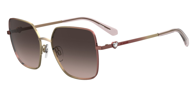 Okulary LOVE MOSCHINO MOL075-S-S45. Okulary przeciwsłoneczne, Kolor różowy. Kobieta.