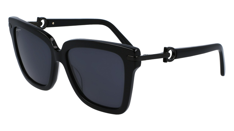 Okulary FERRAGAMO SF1085S571600. Okulary przeciwsłoneczne, Kolor czarny. Kobieta.