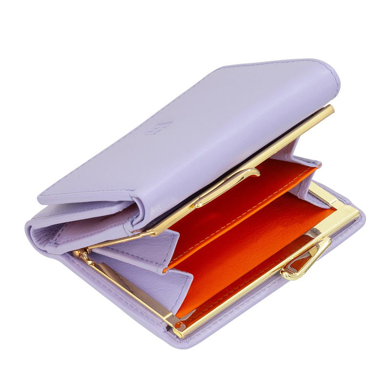 DUDU Damski skórzany stylowy kompaktowy portfel mała portmonetka