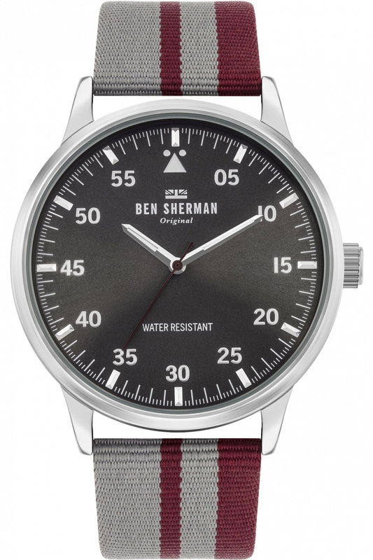 Zegarek BEN SHERMAN WB042ER. Kwarcowy, Kolor czarny. Mężczyzna.