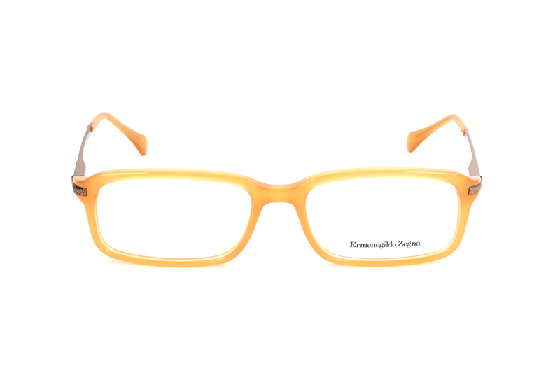 Okulary ERMENEGILDO ZEGNA VZ351906DS. Okulary, Kolor żółty. Mężczyzna.