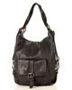 Torba skórzana dla wymagających z opcją plecak old school leather bag - MARCO MAZZINI czarny