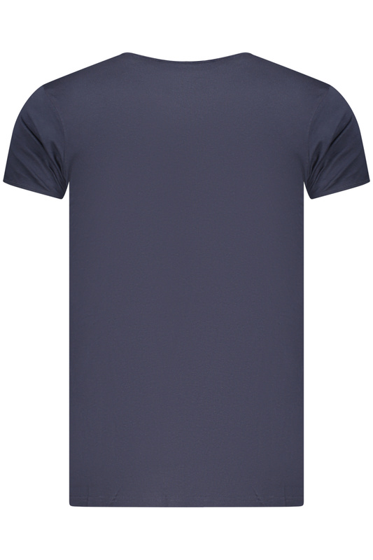 Koszulka męska z krótkim rękawem CAVALLI CLASS niebieska