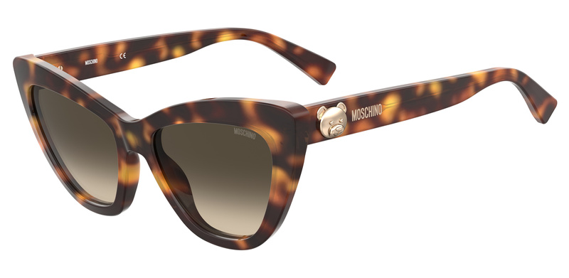 Okulary MOSCHINO MOS122S05L9K. Okulary przeciwsłoneczne, Kolor brązowy havana. Kobieta.