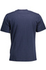 NIEBIESKI T-SHIRT Z KRÓTKIM RĘKAWEM LA MARTINA
