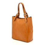 CZARNA DAMSKA TOREBKA EKSKLUZYWNA WŁOSKA SKÓRA NATURALNA 086