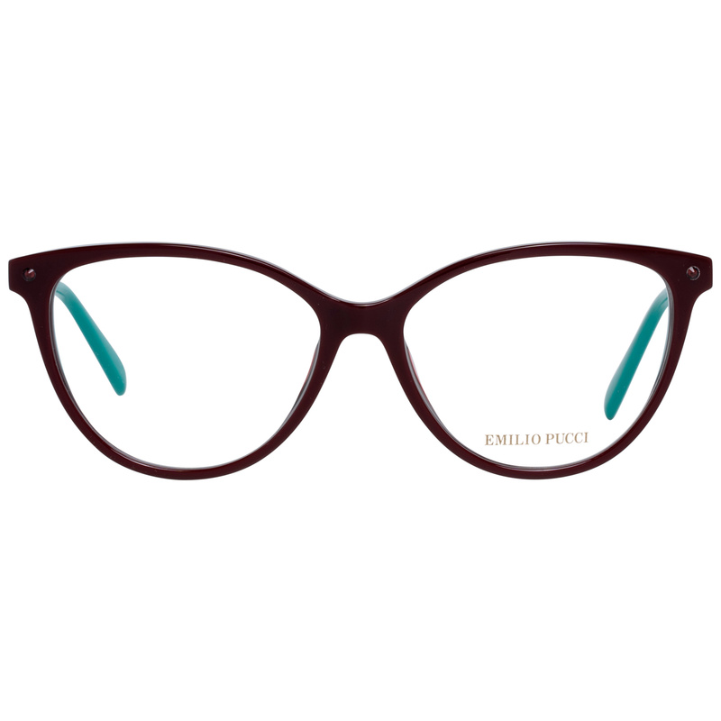 Okulary PUCCI EP5119-55071. EYEGLASSES, Kolor czerwony. Kobieta.