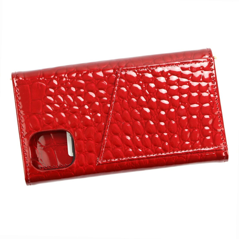 Skórzane etui damskie MiaMore PHONE CASE L1782-2 (IPHONE 12 PRO)