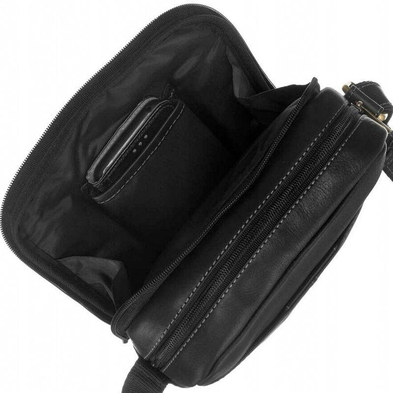 Saszetka męska z naturalnej skóry Peterson PTN TB-8021-COM