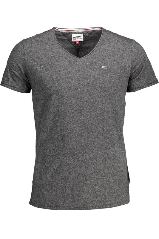 TOMMY HILFIGER T-SHIRT MĘSKI Z KRÓTKIM RĘKAWEM CZARNY