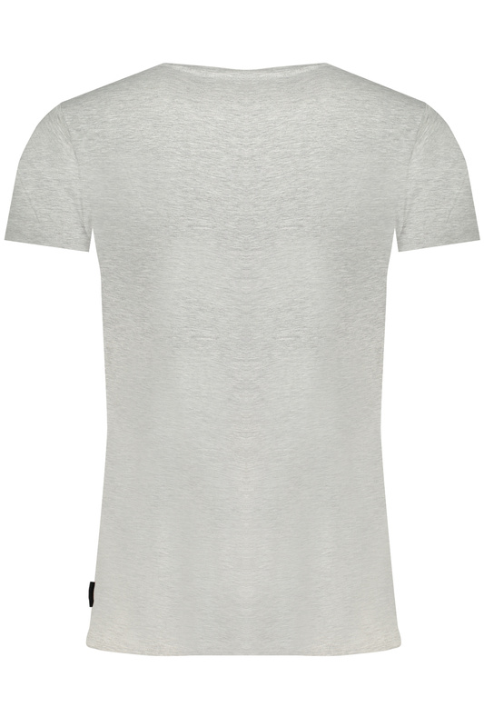 SZARY MĘSKI T-SHIRT Z KRÓTKIM RĘKAWEM GAUDÌ