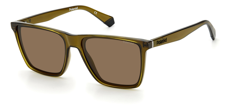 Okulary POLAROID PLD6141S09Q. Okulary przeciwsłoneczne, Kolor brązowy. Mężczyzna.