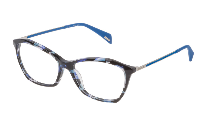 Okulary POLICE VPL840-5406RJ. Okulary, Kolor niebieski. Kobieta.