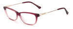 Okulary JIMMY CHOO JC342-7W5. Okulary, Kolor Burgundy Shaded. Kobieta.