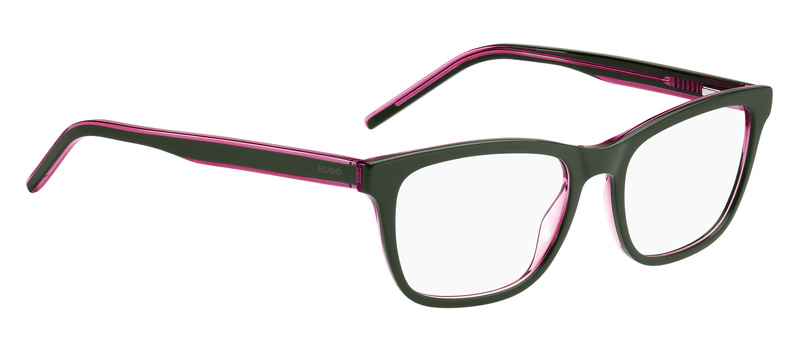 Okulary HUGO HG1250IWBF217. Okulary, Kolor zielony. Kobieta.