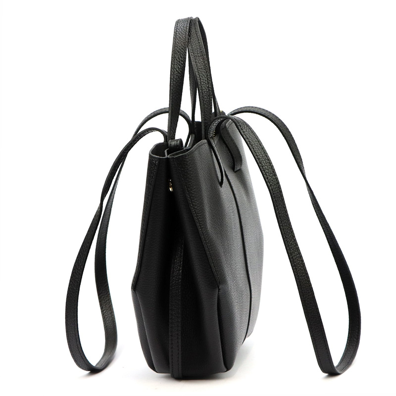 Luka Skórzana pojemna Stylowa damska shopperbag torebka na ramię