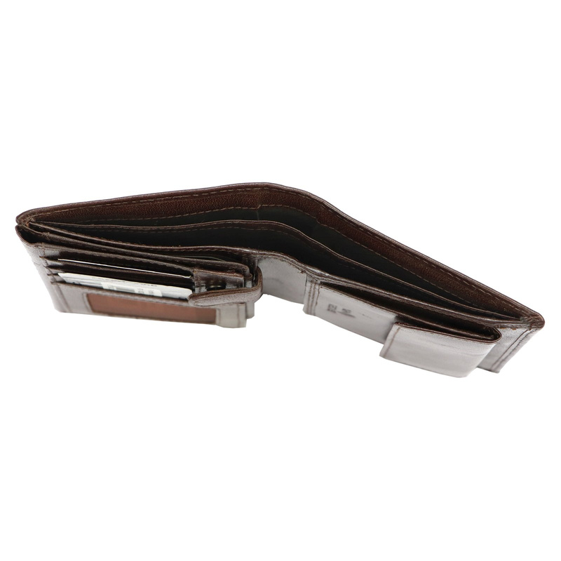 Skórzany męski portfel Rovicky PC-102-BAR RFID