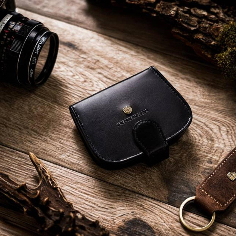 Skórzany męski portfel Peterson PTN 614