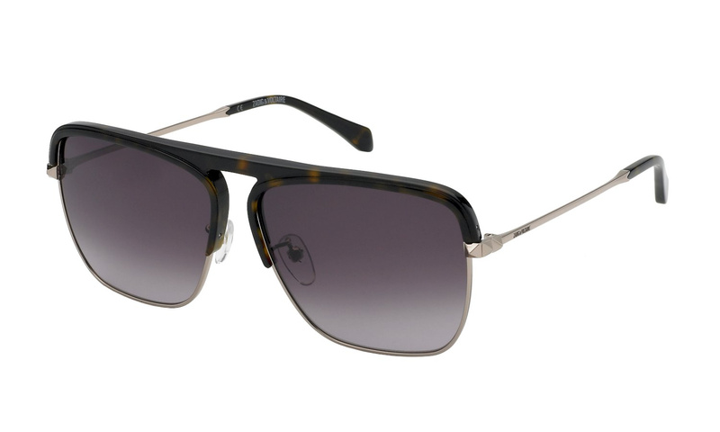 Okulary ZADIG&VOLTAIRE SZV321-60A39Y. Okulary przeciwsłoneczne, Kolor złoty. Unisex.