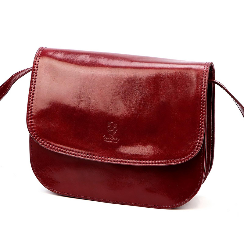 Florence Damska listonoszka skórzana klasyczna torebka przez ramię