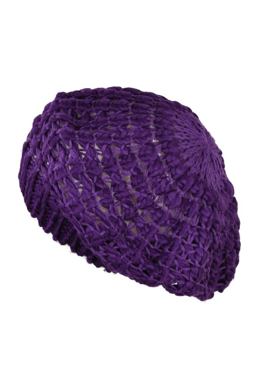 Beret Ażurowy