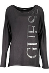 GUESS JEANS T-SHIRT Z DŁUGIM RĘKAWEM CZARNY