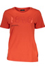 T-SHIRT Z KRÓTKIM RĘKAWEM GUESS JEANS CZERWONY