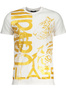 T-SHIRT MĘSKI Z KRÓTKIM RĘKAWEM KLASY CAVALLI BIAŁY
