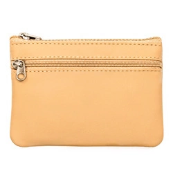 Małe Etui skórzane na klucze pieniądze dokumenty