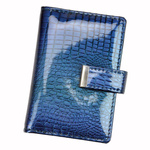 Wizytownik skórzany etui na dokumenty wzór skóra krokodyla Jennifer Jones