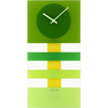 Zegarek NEXTIME 2855GN. WALL WATCH, Kolor zielony. Unisex.