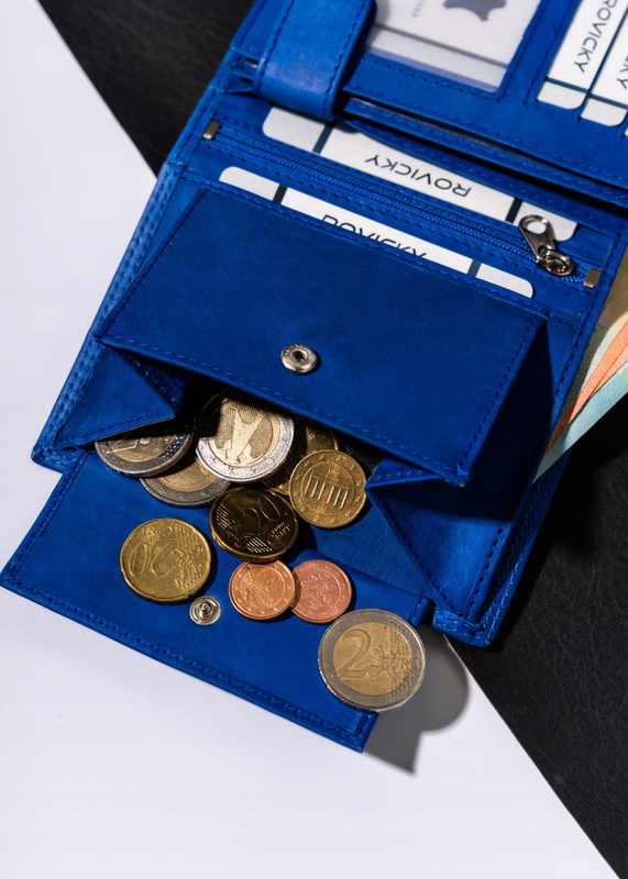 Skórzany męski portfel Wild N4-CHM-NL RFID