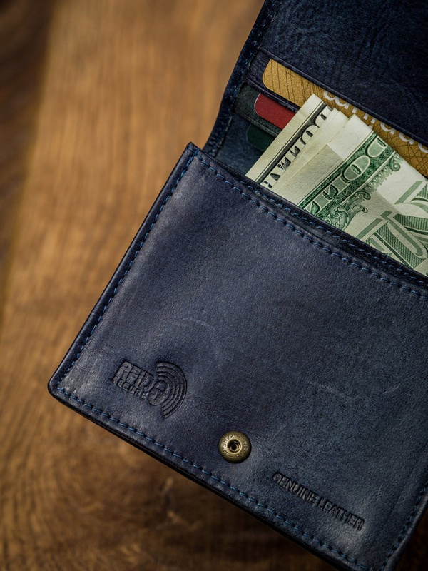 Męski portfel etui na karty banknoty Buffalo Wild