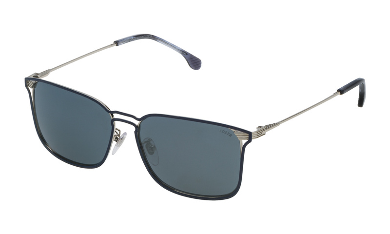 Okulary LOZZA SL2302M57E70X. Okulary przeciwsłoneczne, Kolor srebrny. Mężczyzna.