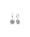 Biżuteria GUESS JUBE058JWRHTU. Kolczyk, Kolor szary. Kobieta.