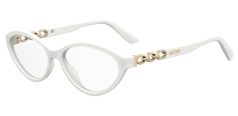 Okulary MOSCHINO MOS597-VK6. Okulary, Kolor biały. Kobieta.