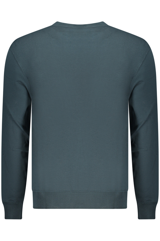 MĘSKA BLUZA Z ROZPINANYM NA ZAMEK CALVIN KLEIN W KOLORZE NIEBIESKIM