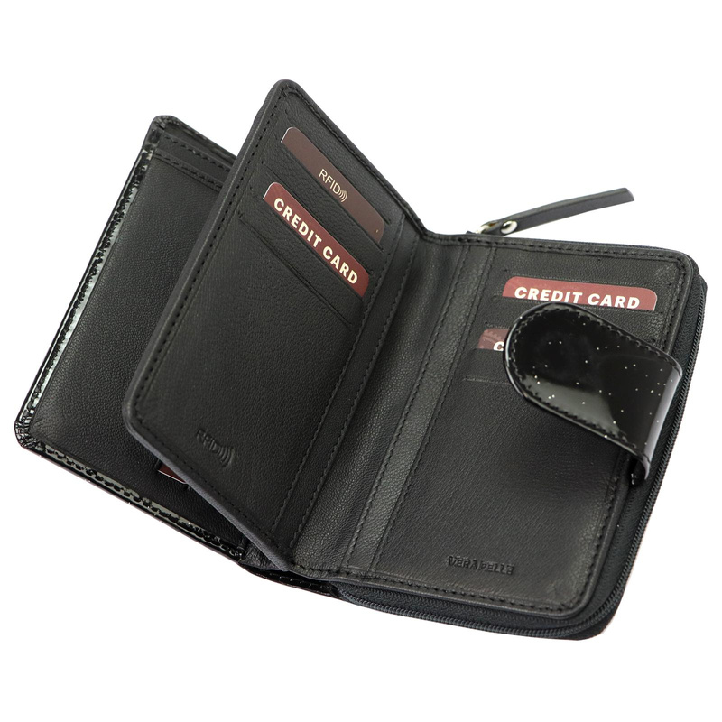 Mato Grosso damski portfel skóra naturalna rozbudowany przegrody RFID