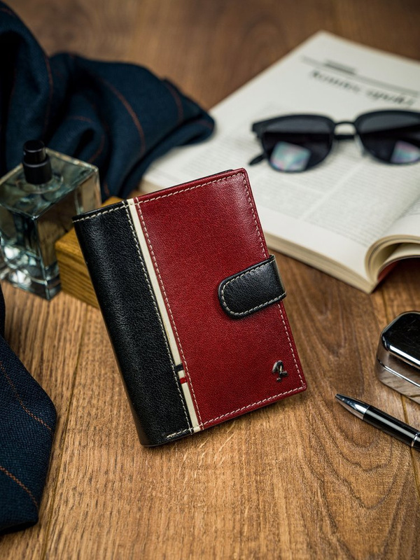 Portfel Skórzany Męski Elegancki RFID Skóra Naturalna Rovicky Duży