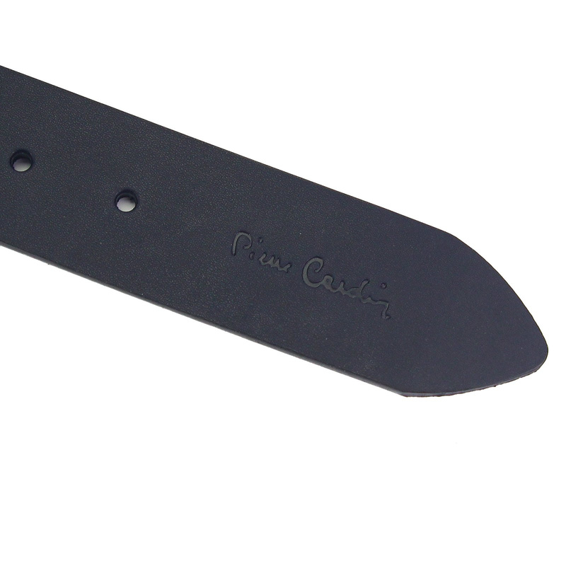 Pierre Cardin pasek do spodni męski skóra naturalna elegancki klasyczny