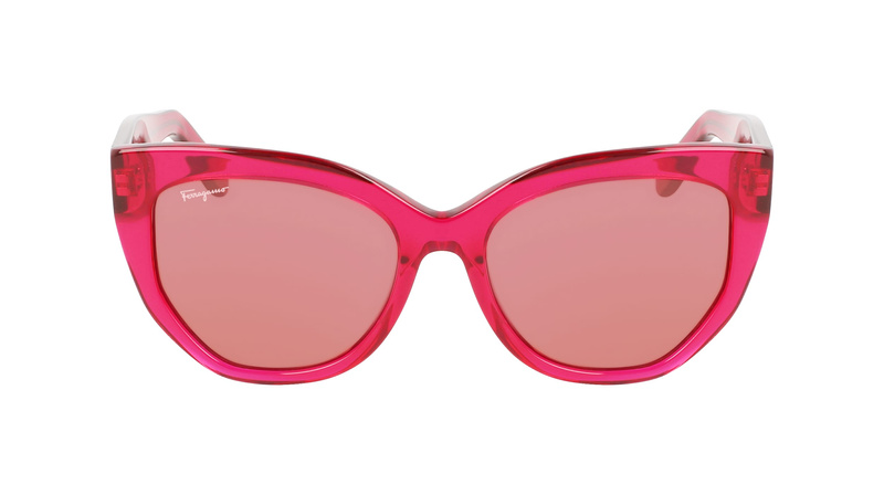 Okulary FERRAGAMO SF1061S-613. Okulary przeciwsłoneczne, Kolor czerwony. Kobieta.