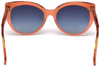 Okulary JUST CAVALLI JC836S-66W. Okulary przeciwsłoneczne, Kolor czerwony niebieski. Kobieta.