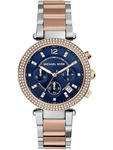 Zegarek MICHAEL KORS MK6141. Kwarcowy, Kolor niebieski. Kobieta.