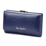 Elegancki Skórzany damski portfel Pierre Cardin