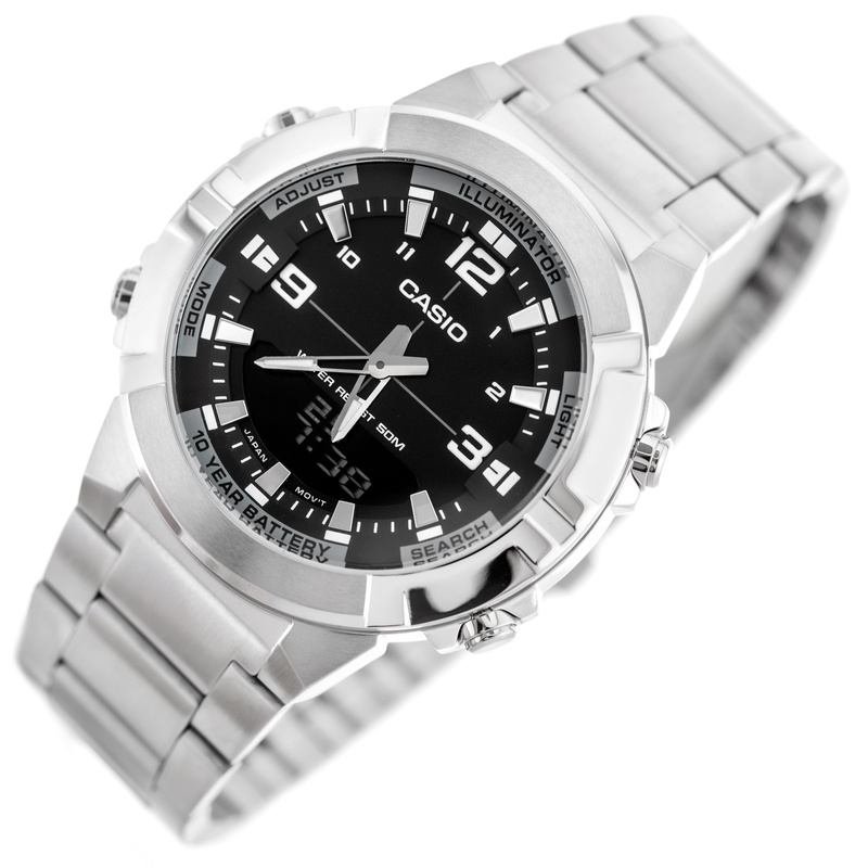 ZEGAREK MĘSKI CASIO AMW-870D-1AVDF + BOX