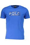 T-SHIRT POLO US GRAND KRÓTKI RĘKAW MĘSKI NIEBIESKI