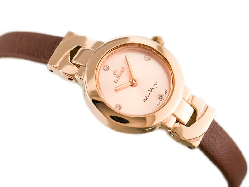 ZEGAREK DAMSKI G. ROSSI - 11914A (zg698f) + BOX