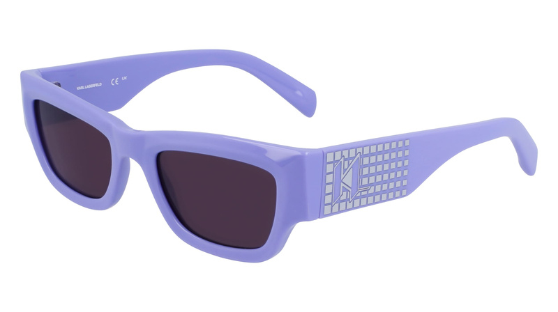 Okulary KARL LAGERFELD KL6141S522154. Okulary przeciwsłoneczne, Kolor PURPLE. Kobieta.
