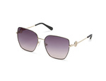 Okulary GUESS GF6183-5832B. Okulary przeciwsłoneczne, Kolor złoty. Kobieta.